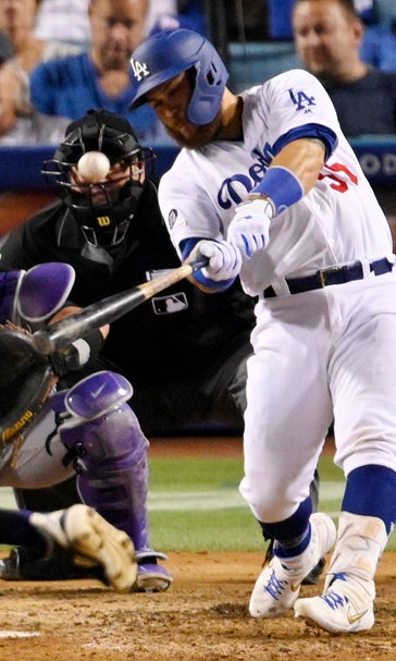 Dodgers rally on HRs by Martin, Freese to beat Rockies 5-3